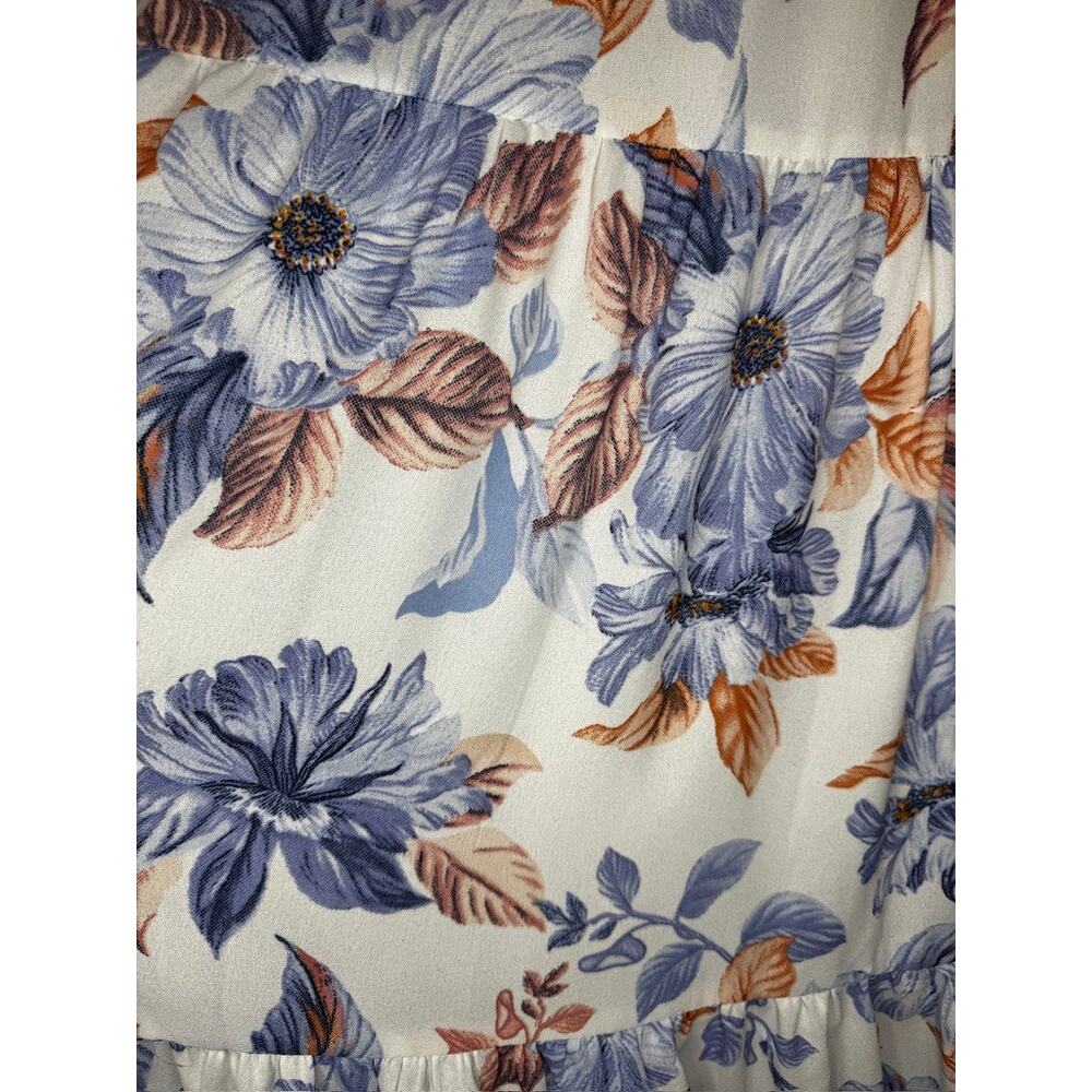 391. Japna Floral Halter Maxi Dress Size S EUC - Picture 7 of 7